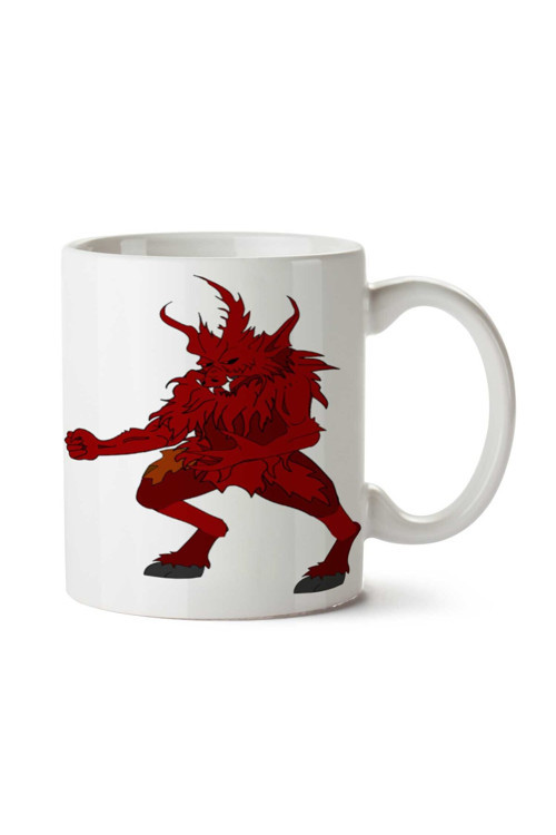 Art hedi̇ye Demon-PNG-Picture İki Tarafı Baskılı Kupa Bardak