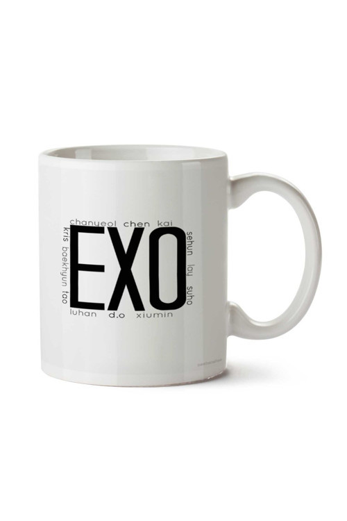 Art hedi̇ye EXO OT12 İki Tarafı Baskılı Kupa Bardak