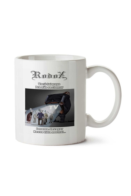 Art hedi̇ye Nobre - Banda Rodox iki Tarafı Baskılı Kupa Bardak