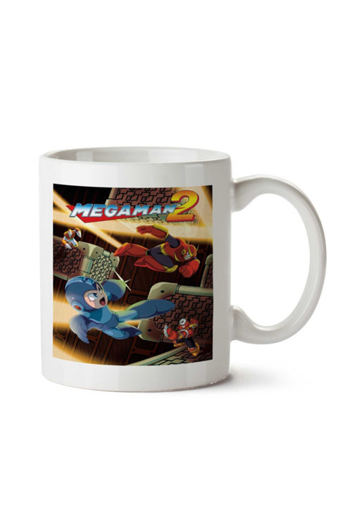 Art hedi̇ye MegaMan0 iki Tarafı Baskılı Kupa Bardak