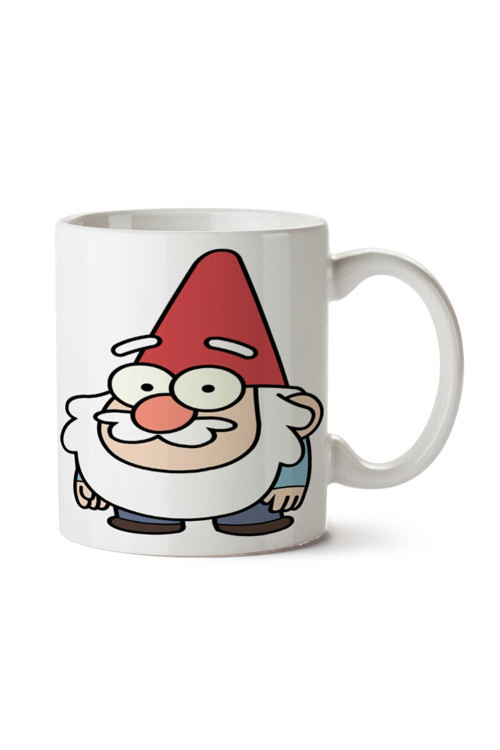 Art hedi̇ye Gnome-PNG-File İki Tarafı Baskılı Kupa Bardak
