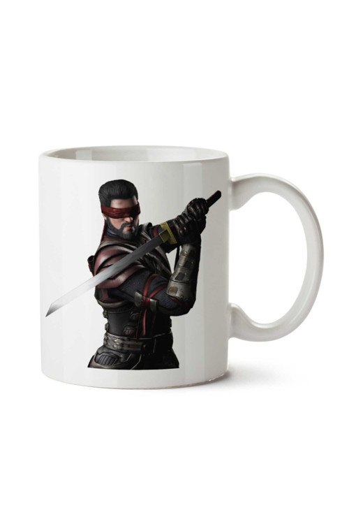 Art hedi̇ye Mortal-Kombat-X iki Tarafı Baskılı Kupa Bardak