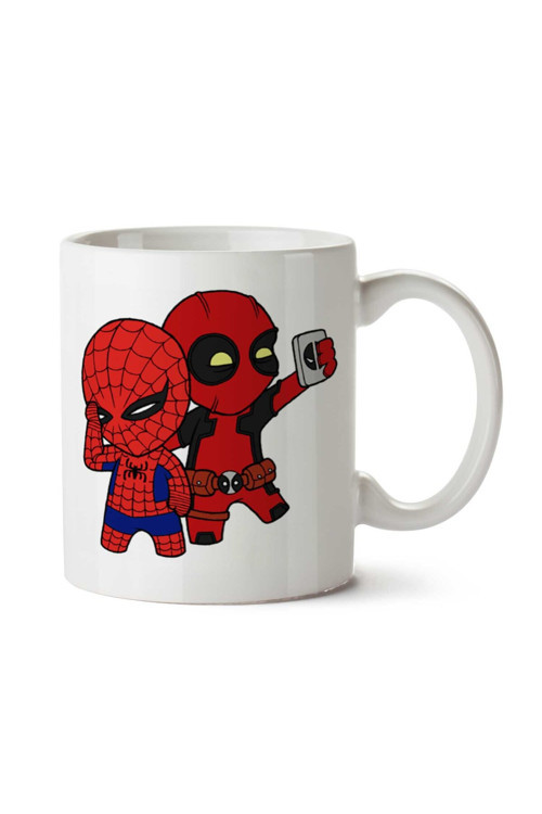 Art hedi̇ye deed aranha İki Tarafı Baskılı Kupa Bardak