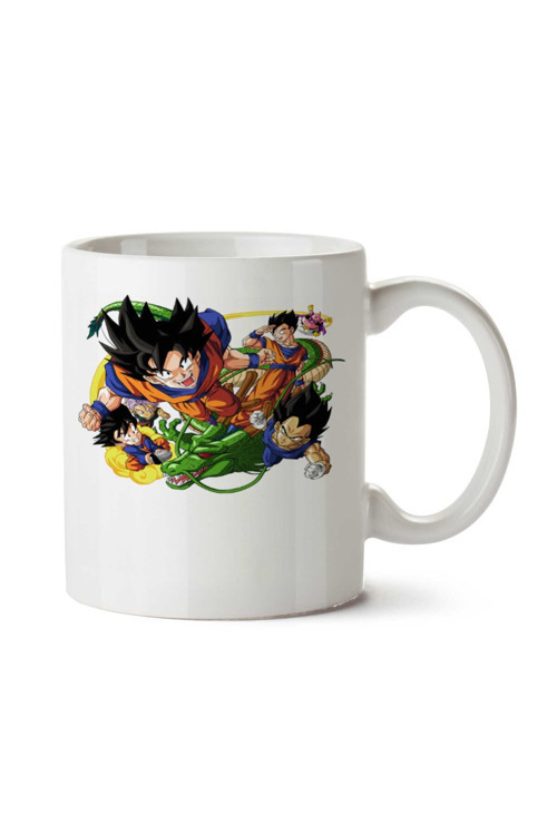 Art hedi̇ye DBZ İki Tarafı Baskılı Kupa Bardak