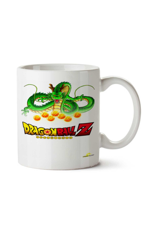 Art hedi̇ye shenlong dragon ball iki Tarafı Baskılı Kupa Bardak