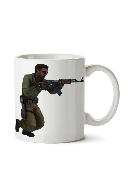 Art hedi̇ye Counter-Strike-Download-PNG İki Tarafı Baskılı Kupa Bardak