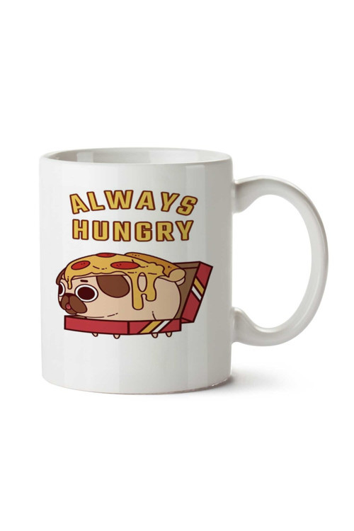 Art hedi̇ye Always Hungry iki Tarafı Baskılı Kupa Bardak