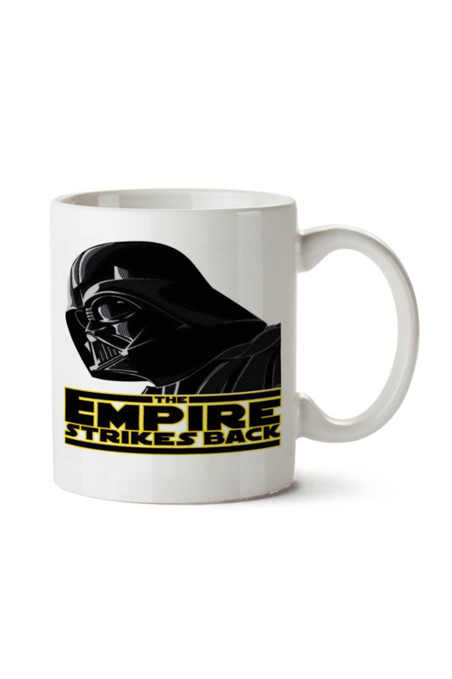 Art hedi̇ye Darth Vader Empire İki Tarafı Baskılı Kupa Bardak