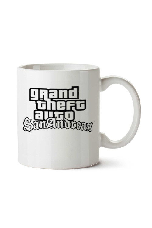 Art hedi̇ye Gta San Andreas İki Tarafı Baskılı Kupa Bardak