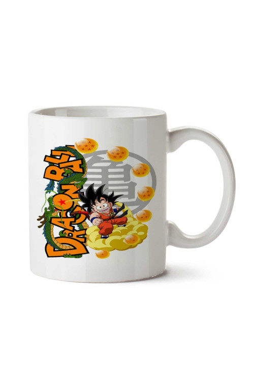 Art hedi̇ye Dragon Ball Goku (2) İki Tarafı Baskılı Kupa Bardak