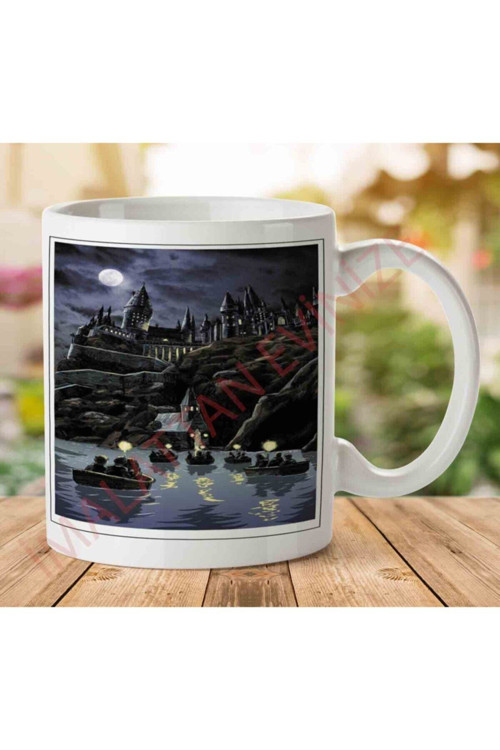 Art hedi̇ye HP Hogwarts Iki Tarafı Baskılı Kupa Bardak