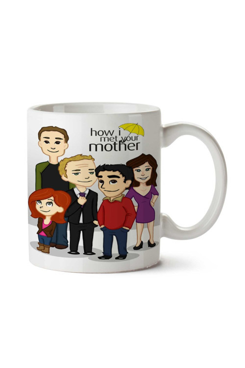 Art hedi̇ye How İ Met Your Mother By Mariana İki Tarafı Baskılı Kupa Bardak