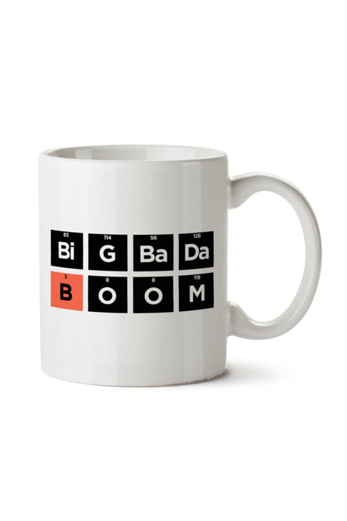 Art hedi̇ye Boron The Fifth Element Big Badaboom.png iki Tarafı Baskılı Kupa Bardak