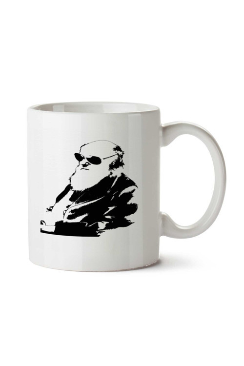 Art hedi̇ye Darwin İki Tarafı Baskılı Kupa Bardak
