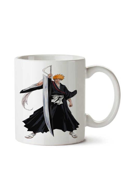 Art hedi̇ye Bleach Ichigo.png iki Tarafı Baskılı Kupa Bardak
