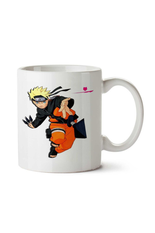 Art hedi̇ye Camisa Naruto İki Tarafı Baskılı Kupa Bardak
