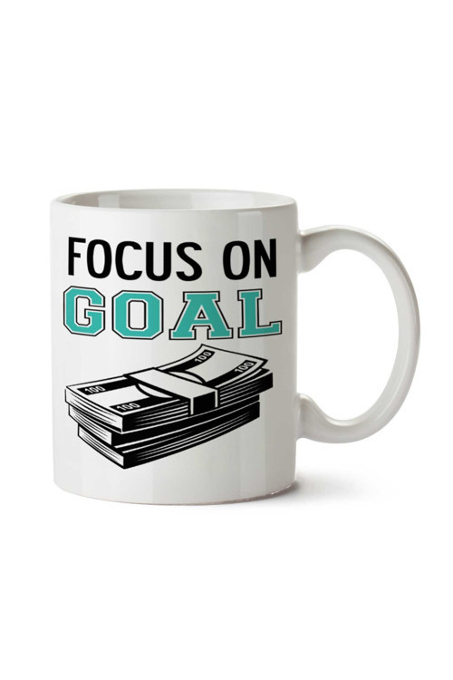 Art hedi̇ye Focus On Goal iki Tarafı Baskılı Kupa Bardak