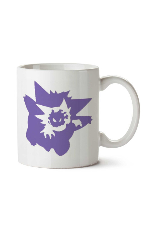 Art hedi̇ye Gastly Evolutions iki Tarafı Baskılı Kupa Bardak