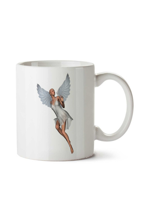 Art hedi̇ye Angel-PNG-Picture iki Tarafı Baskılı Kupa Bardak