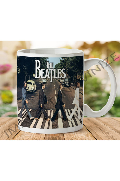 Art hedi̇ye BEATLES İki Tarafı Baskılı Kupa Bardak