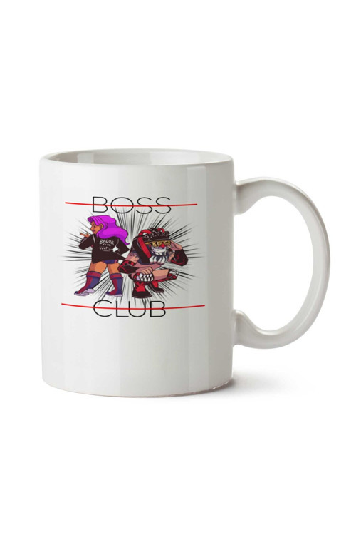 Art hedi̇ye Boss Club - MMC.png iki Tarafı Baskılı Kupa Bardak