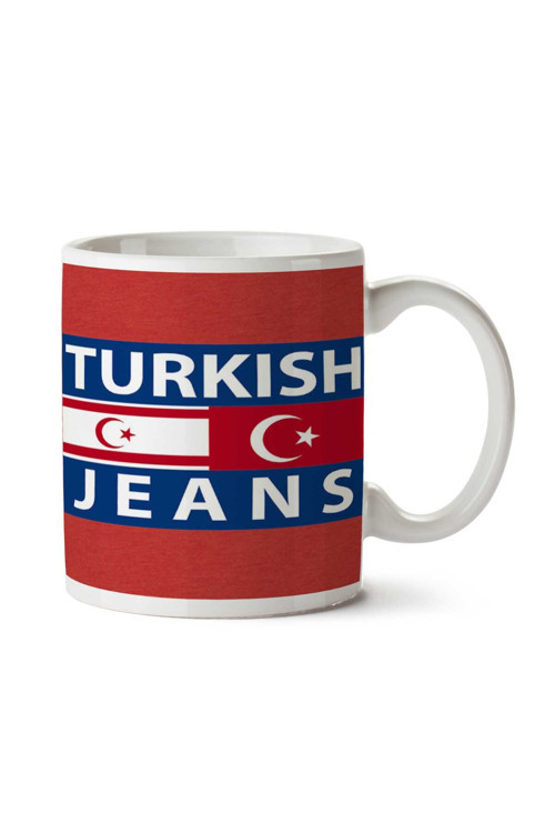 Art hedi̇ye Turkish Jeans İki Tarafı Baskılı Kupa Bardak