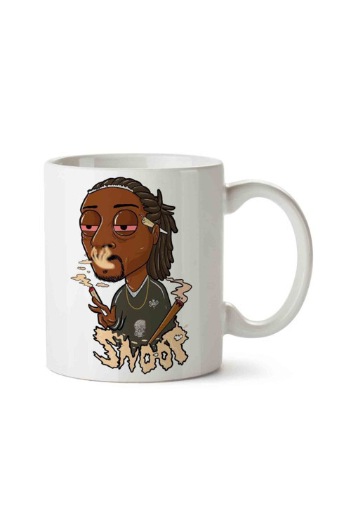 Art hedi̇ye Snoop Dog Fly 2 İki Tarafı Baskılı Kupa Bardak