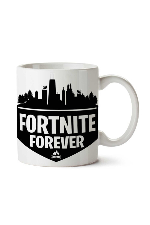 Art hedi̇ye Fortnite Forever Battle Royale iki Tarafı Baskılı Kupa Bardak