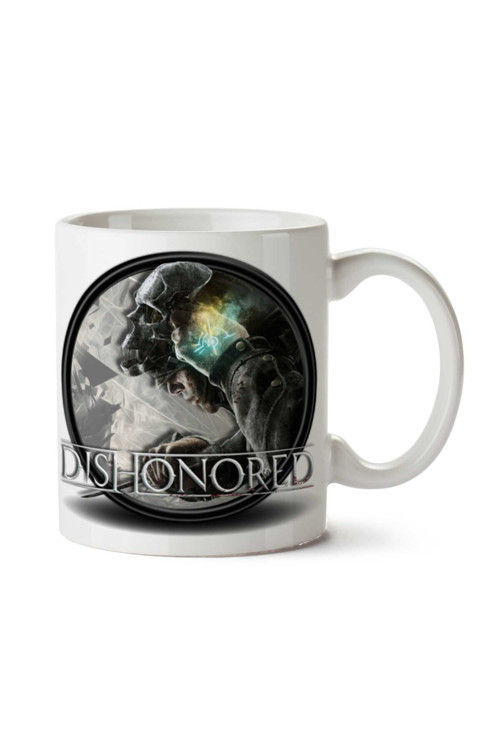 Art hedi̇ye Dishonored-PNG-File iki Tarafı Baskılı Kupa Bardak