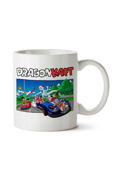 Art hedi̇ye Dragon Ball Z Dragonkart İki Tarafı Baskılı Kupa Bardak