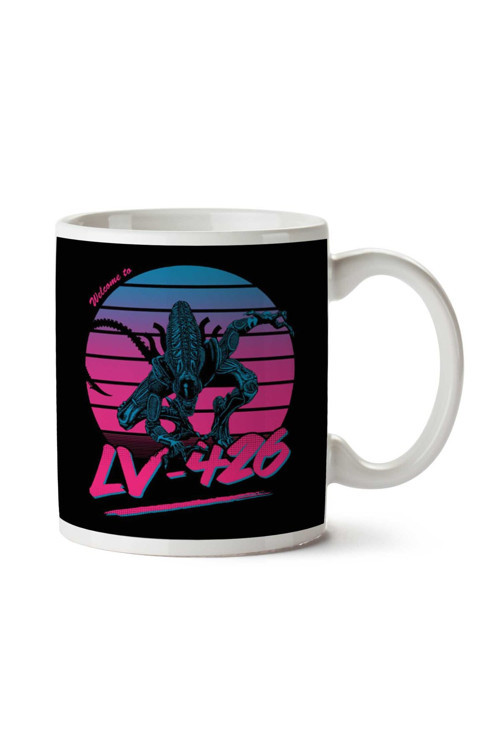 Art hedi̇ye Aliens Welcome to LV-426 İki Tarafı Baskılı Kupa Bardak