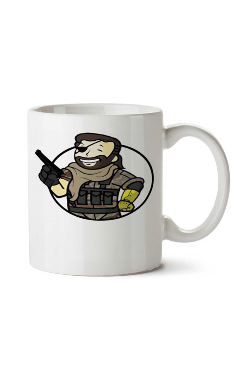 Art hedi̇ye Big Boss (Vault Boy) iki Tarafı Baskılı Kupa Bardak