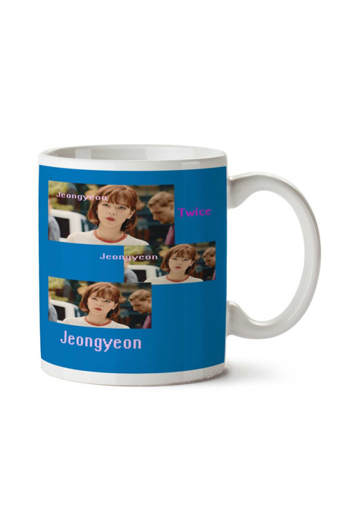 Art hedi̇ye Jeongyeon xxx İki Tarafı Baskılı Kupa Bardak