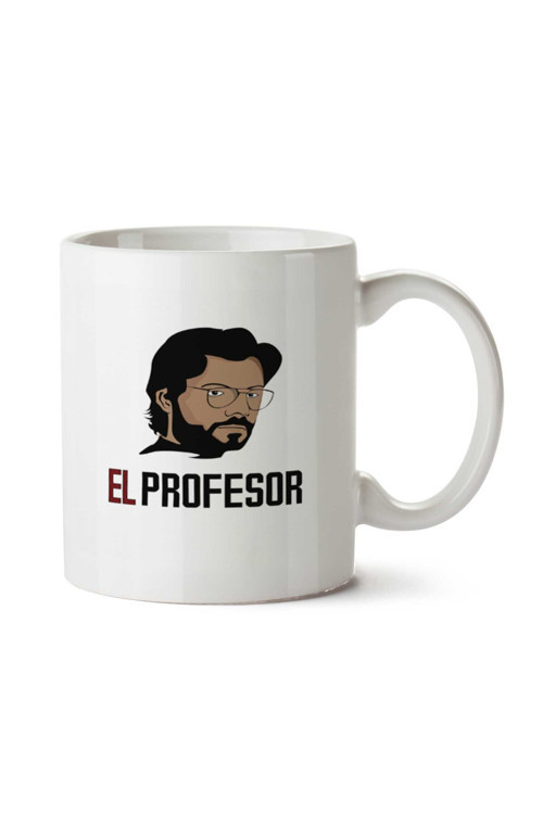 Art hedi̇ye El Profesör La casa de Papel İki Tarafı Baskılı Kupa Bardak