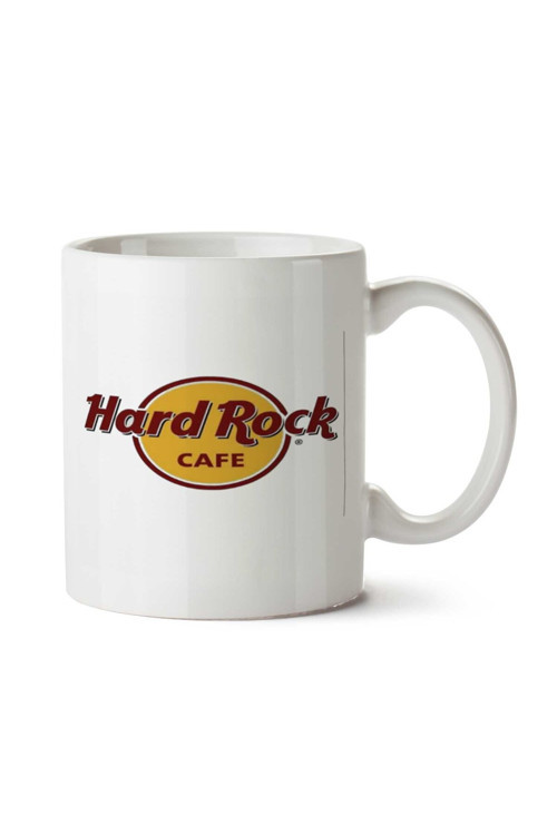 Art hedi̇ye Hard Rock Cafe Merkez iki Tarafı Baskılı Kupa Bardak