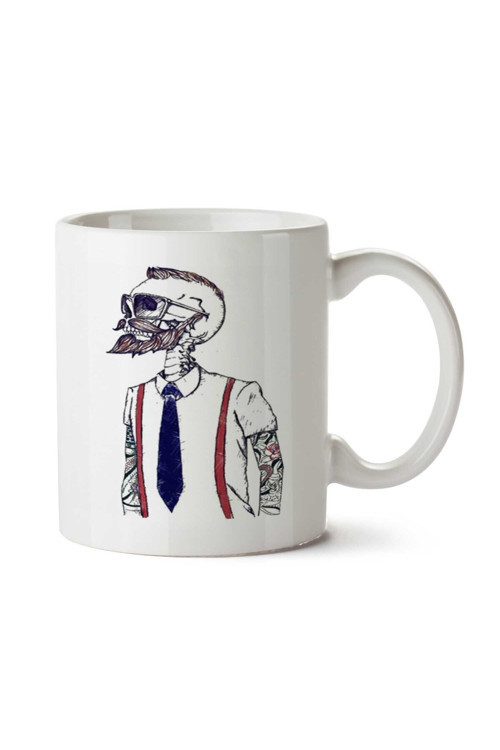 Art hedi̇ye Estilo Stil Erkek İki Tarafı Baskılı Kupa Bardak