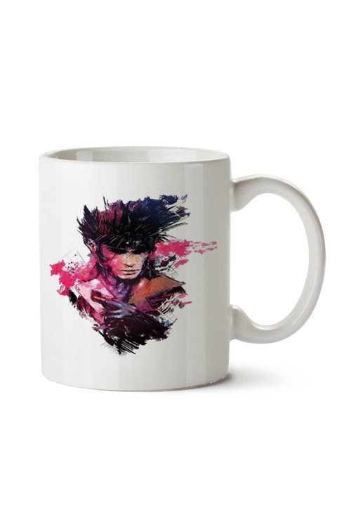 Art hedi̇ye Gambit Aquarela iki Tarafı Baskılı Kupa Bardak