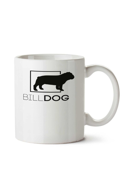 Art hedi̇ye BILLDOG iki Tarafı Baskılı Kupa Bardak