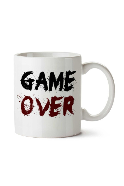 Art hedi̇ye game over0222 iki Tarafı Baskılı Kupa Bardak