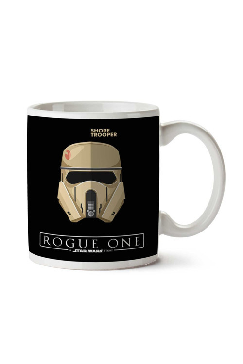 Art hedi̇ye Star Wars Shore Trooper Rogue One İki Tarafı Baskılı Kupa Bardak
