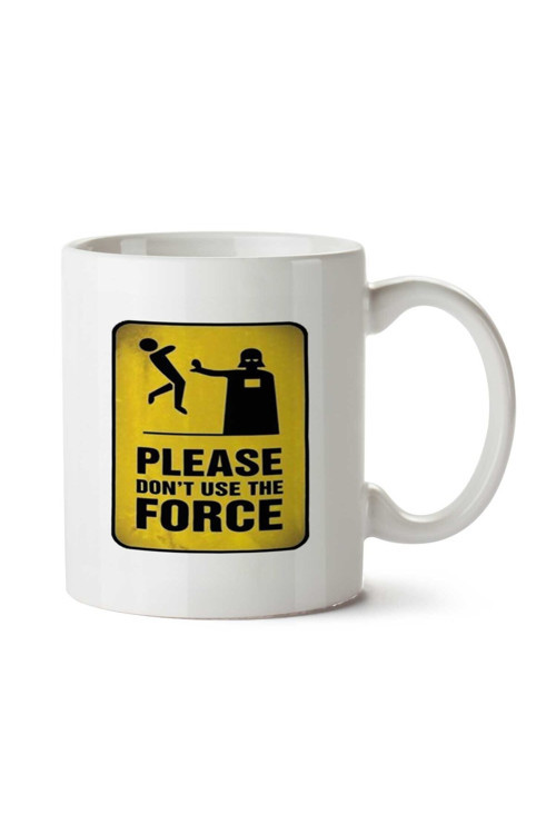Art hedi̇ye Don't use the Force İki Tarafı Baskılı Kupa Bardak
