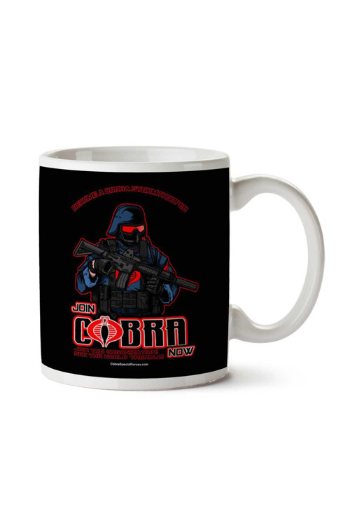 Art hedi̇ye Join The Organization GIJoe İki Tarafı Baskılı Kupa Bardak