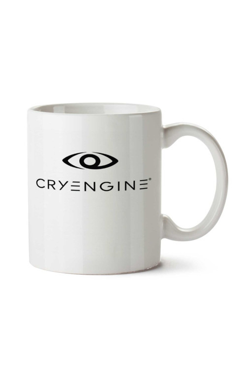 Art hedi̇ye Cryengine İki Tarafı Baskılı Kupa Bardak