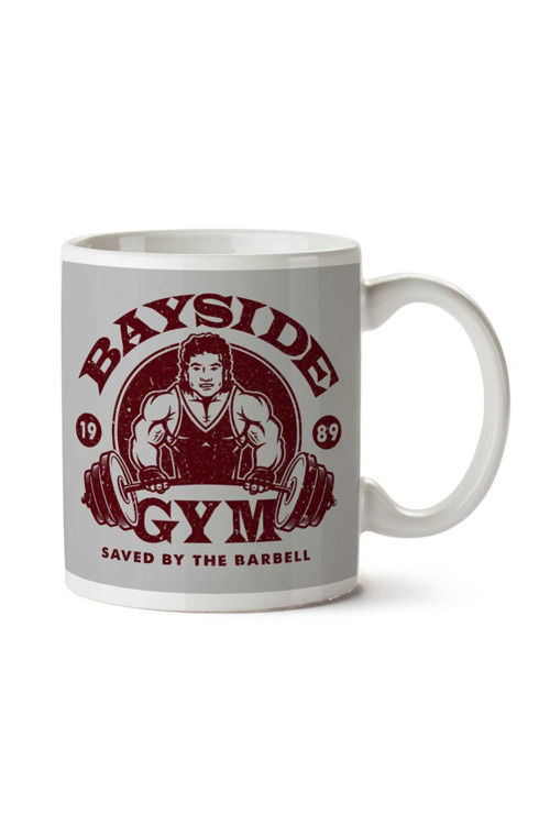 Art hedi̇ye Bayside Gym Saved By The Bell A C Slater iki Tarafı Baskılı Kupa Bardak