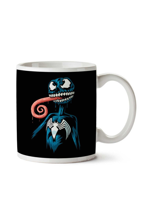 Art hedi̇ye Jack Skellington Venom İki Tarafı Baskılı Kupa Bardak