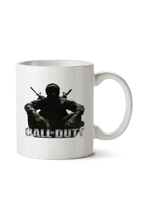 Art hedi̇ye Call-of-Duty-PNG-HD iki Tarafı Baskılı Kupa Bardak