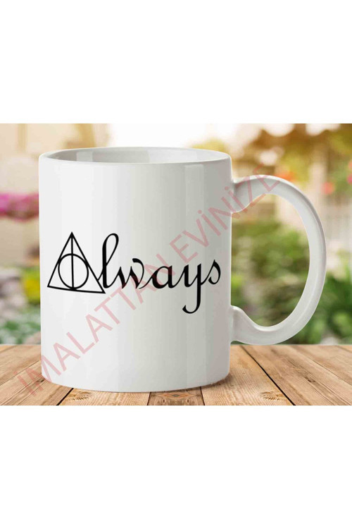 Art hedi̇ye HP ALWAYS İki Tarafı Baskılı Kupa Bardak