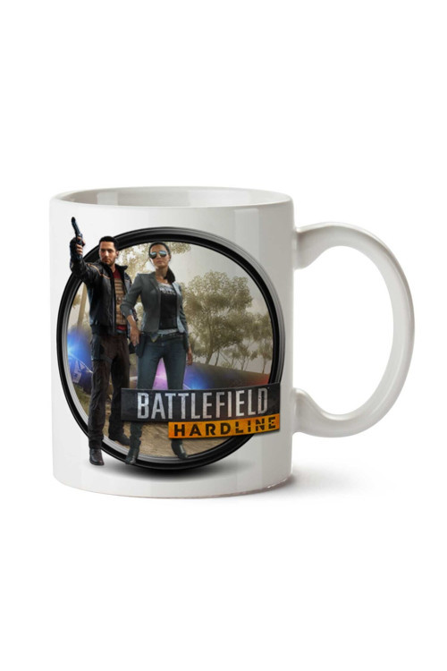 Art hedi̇ye Battlefield-Hardline-PNG-Images.png iki Tarafı Baskılı Kupa Bardak