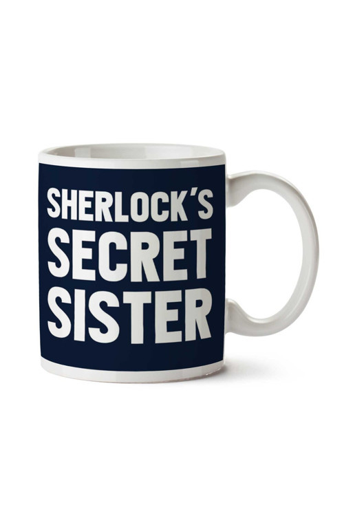Art hedi̇ye Sherlocks Secret Sister Euros Holmes İki Tarafı Baskılı Kupa Bardak
