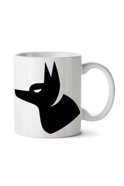 Art hedi̇ye Anubis-PNG-Pic iki Tarafı Baskılı Kupa Bardak